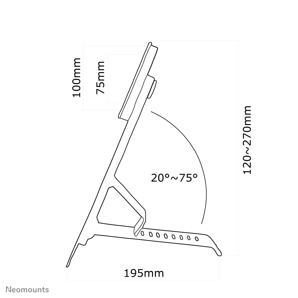 Neomounts by Newstar monitorarm